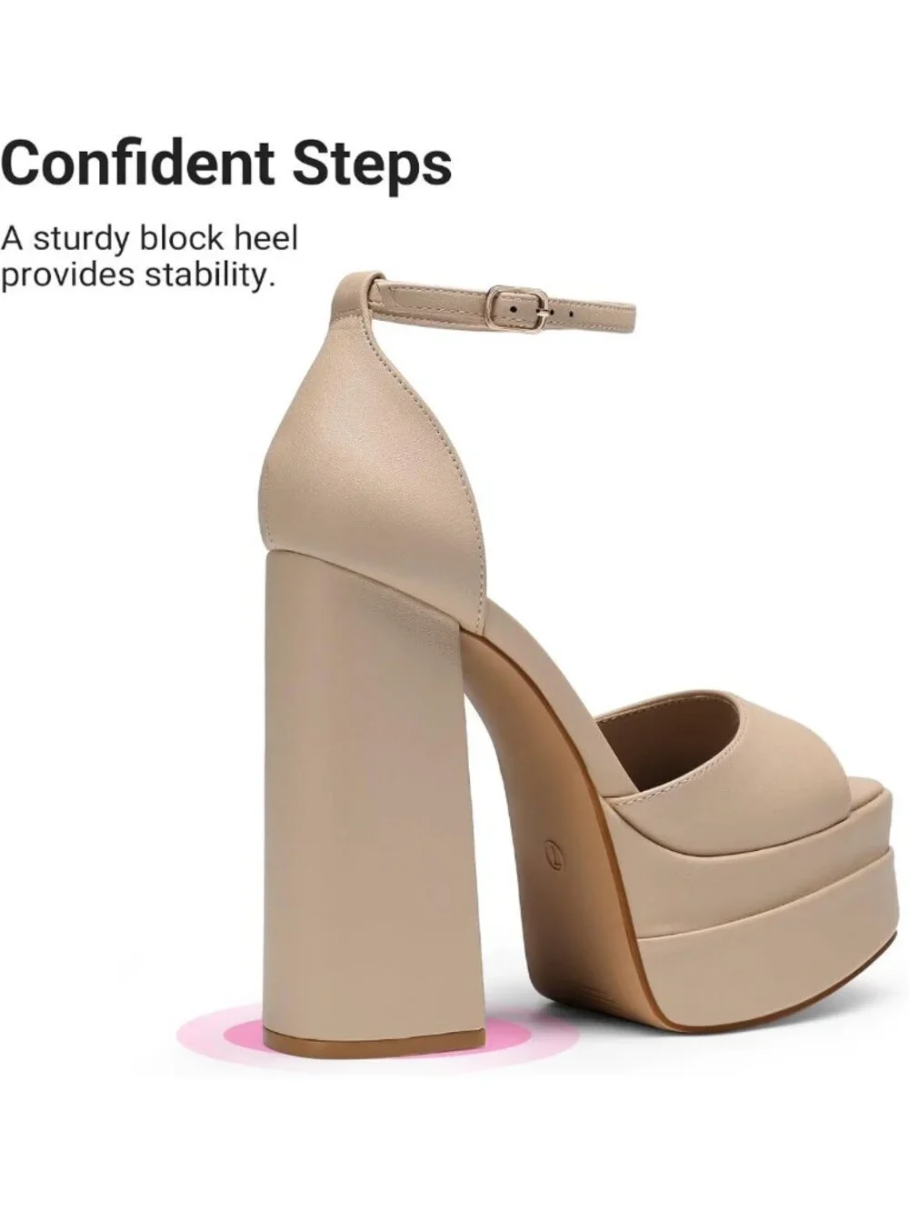 Stylish Women's Chunky Heel Platform Sandals - Perfect for Summer & Parties